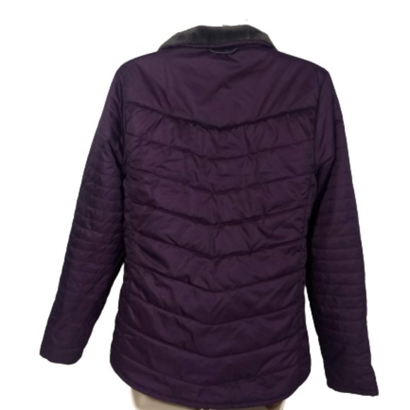 Under Armour Puffy Coat Purple Women's Size Small Coldgear - Picture 4 of 9